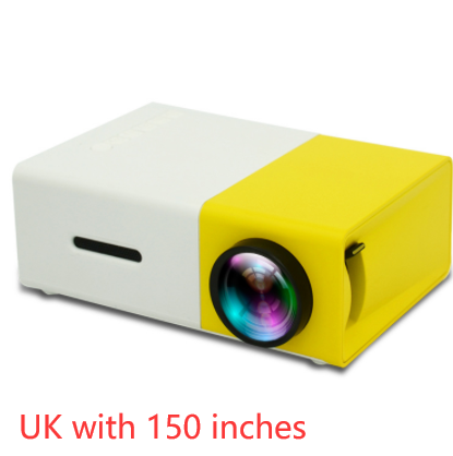 Portable Projector 3D Hd Led Home Theater Cinema HDMI-compatible Usb Audio Projector Yg300 Mini Projector - Image 5
