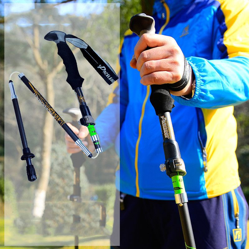 Carbon Folding Trekking Pole Equipment