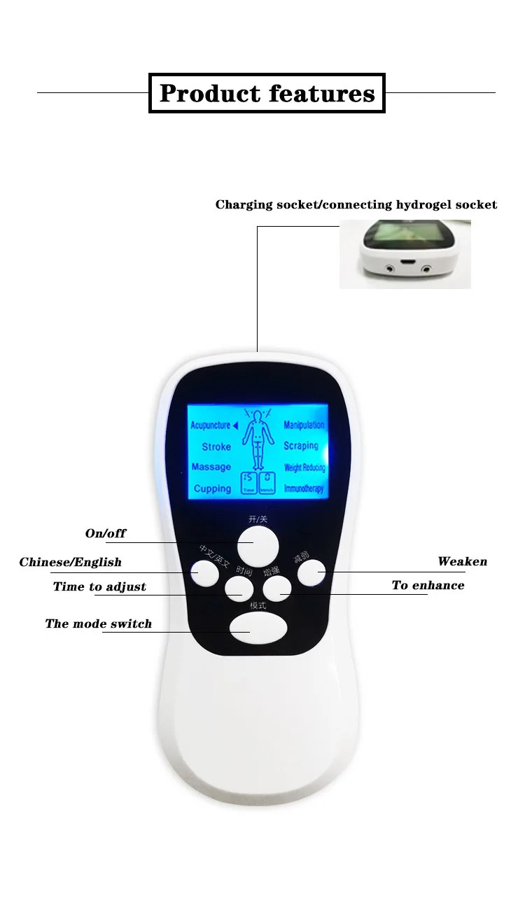 Rechargeable Electric Mini Massager, Portable Muscle Stimulator For Body Relaxation, Suitable For Back, Neck And Shoulders.
