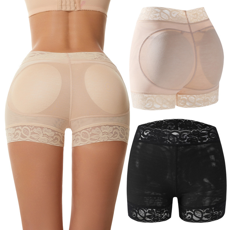 Body Shaping Boxer Belly Contracting Pant Belt Pad - Image 9