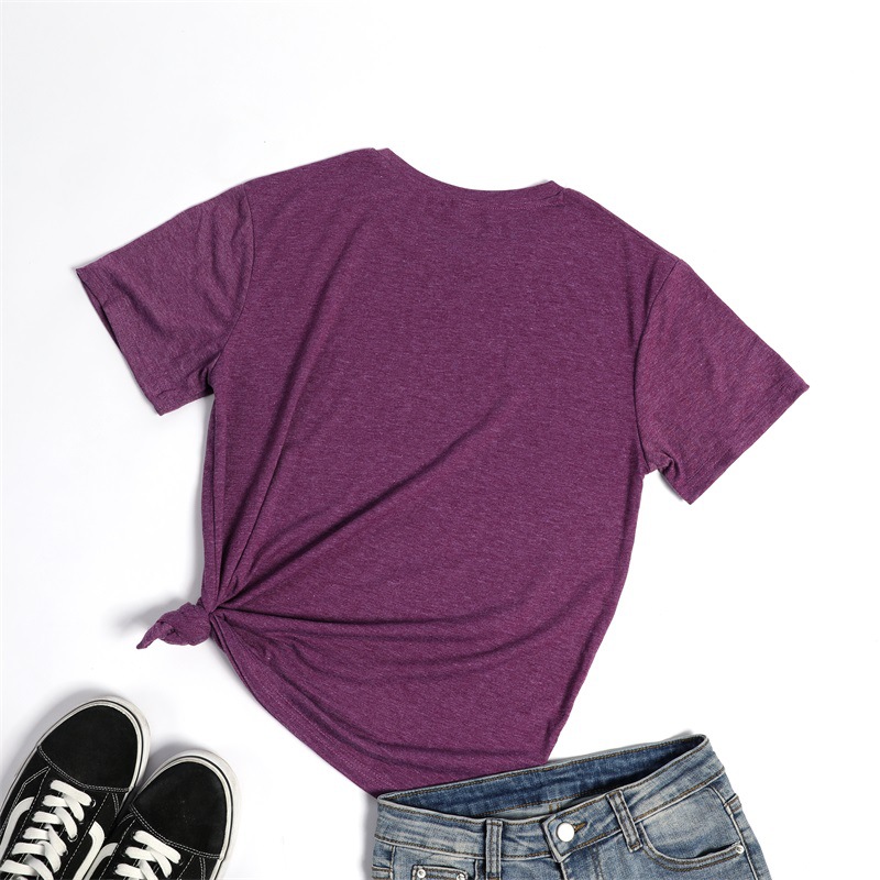 Women's Creative Loose Casual Letter Print 1973 VINTAGE Round Neck Short-sleeved T-shirt