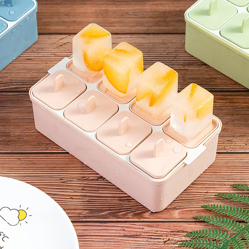 Title 6, Popsicle Ice Cream Mold Box Full Set Of Square