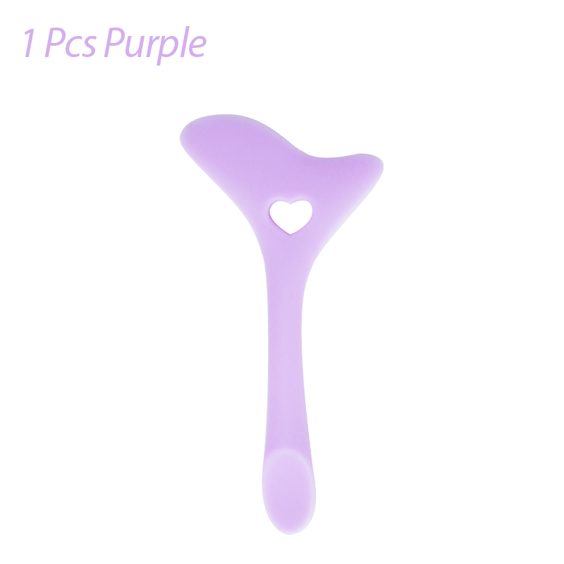 Silicone Eyeliner Stencil Wing Tip Mascara Drawing Lipstick Aid Face Cream Applicator For Beginners Makeup Tool Eyeliner Stencils Silicone Winged T... Purple - Shop at LoveMi