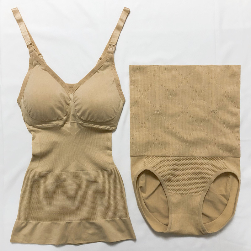 Tunic Body And Abdomen Artifact Split Suit To Reduce Belly