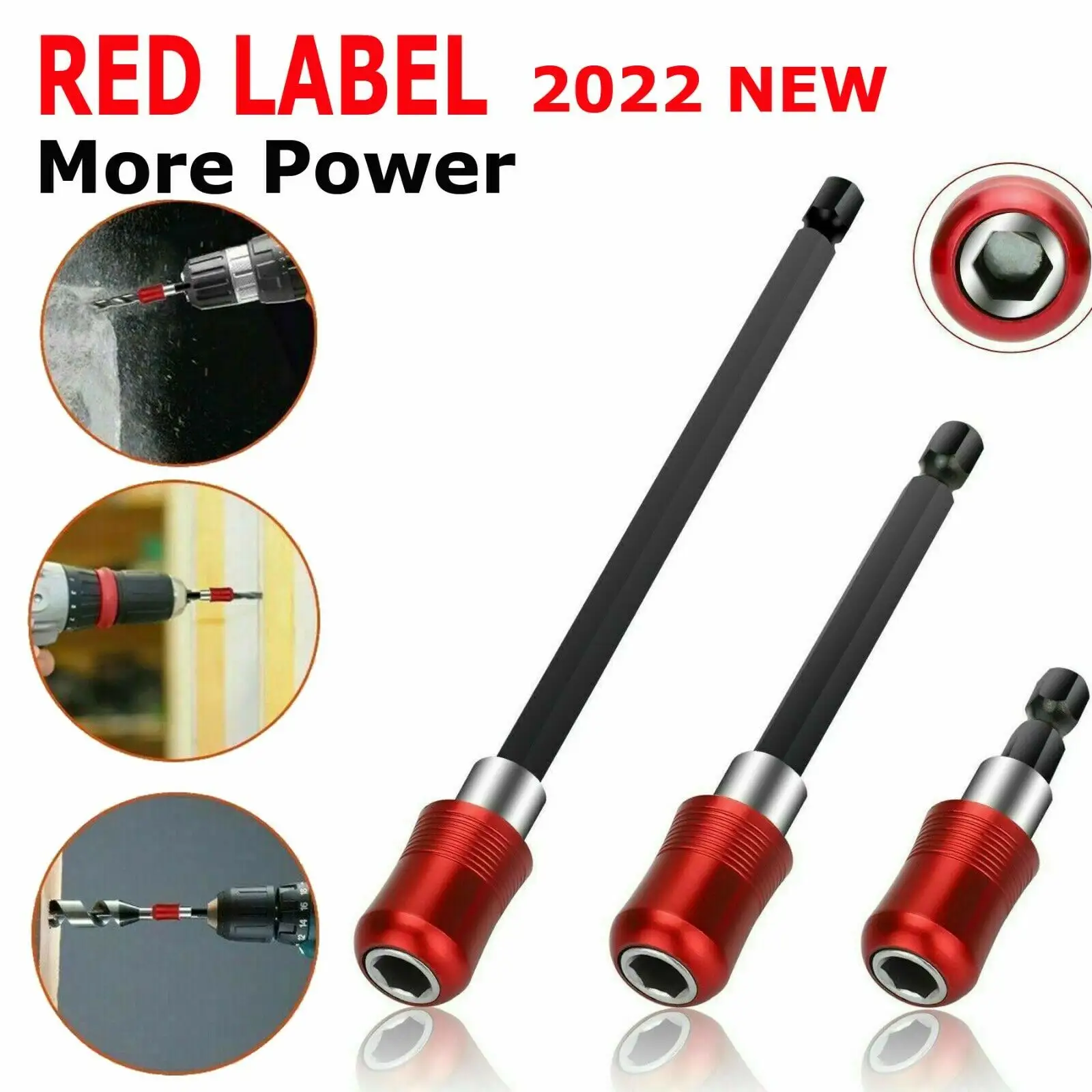 Hex Handle Quick Release Rod Magnetic Screwdriver