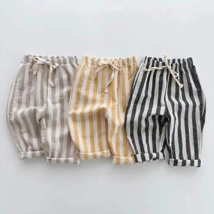 Spring and Autumn Summer Pants Vertical Breathable Boys