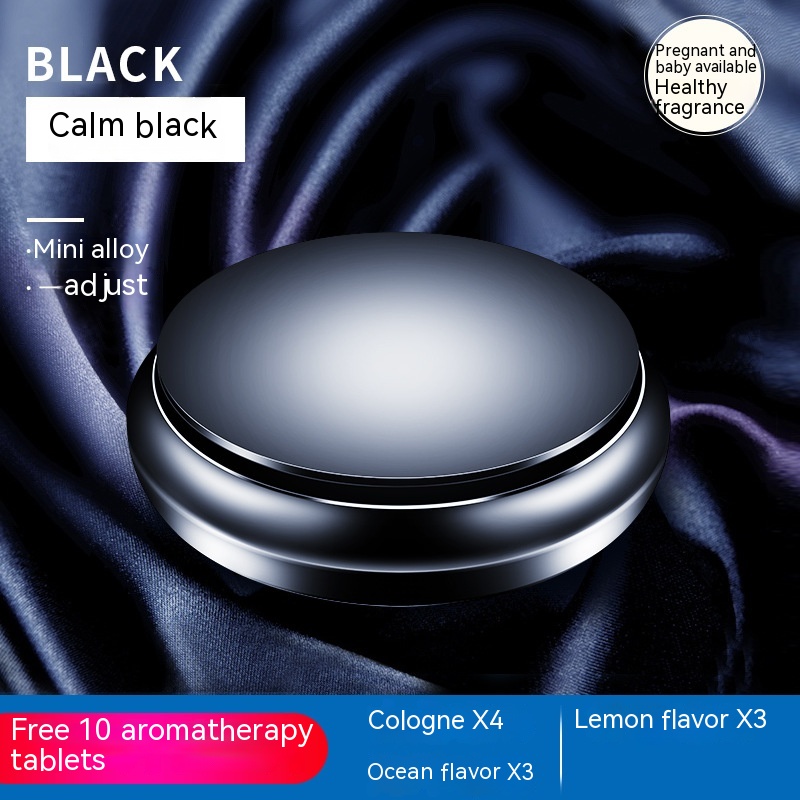 Black With 10PCs Aromatherapy