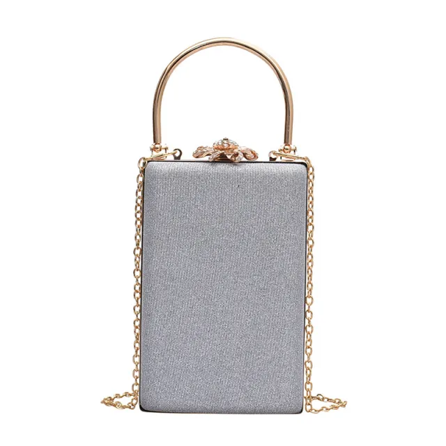Vintage Special Material Ladies Dinner Bag Silver - Shop at LoveMi