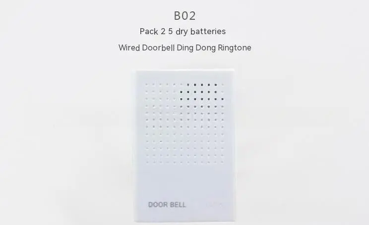 Wired Doorbell Battery-mounted Dingdong Doorbell Access Control Accessories – image 7