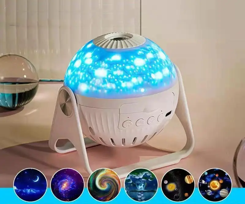 Galaxy Projector Starry Sky Projection Bedroom Bedside