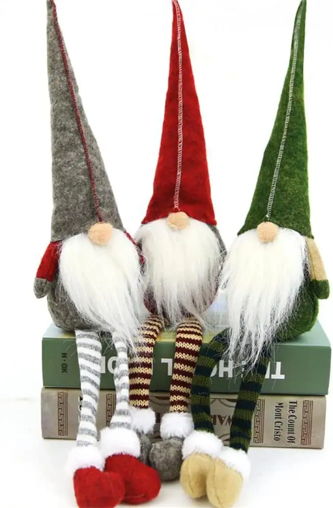Long Legs Rudolph Doll Christmas Decorations, Cute