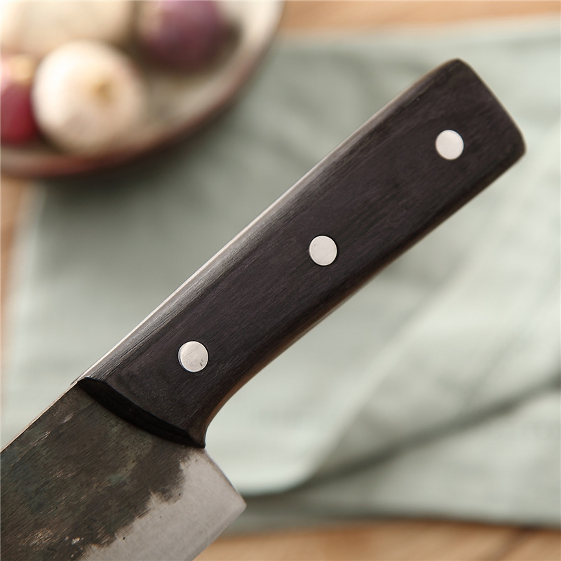 Title 5, Hand-forged boning knife to cut meat profession...