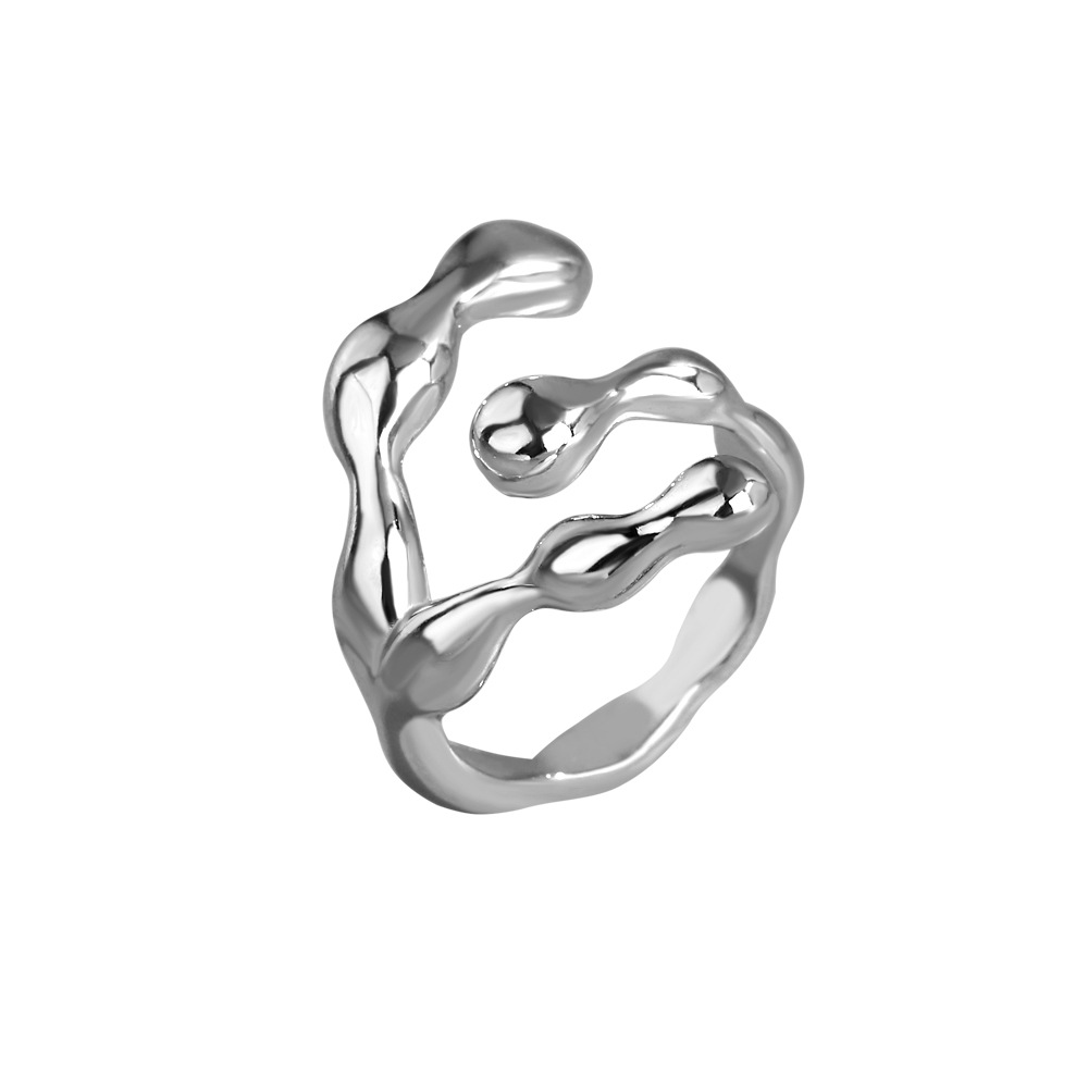 Geometrically Adjustable Luxury Fashion Personality Ins Cool Index Finger Ring
