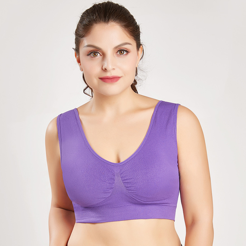 Title 6, Soutien-gorge de sport sans armatures, grossiss...