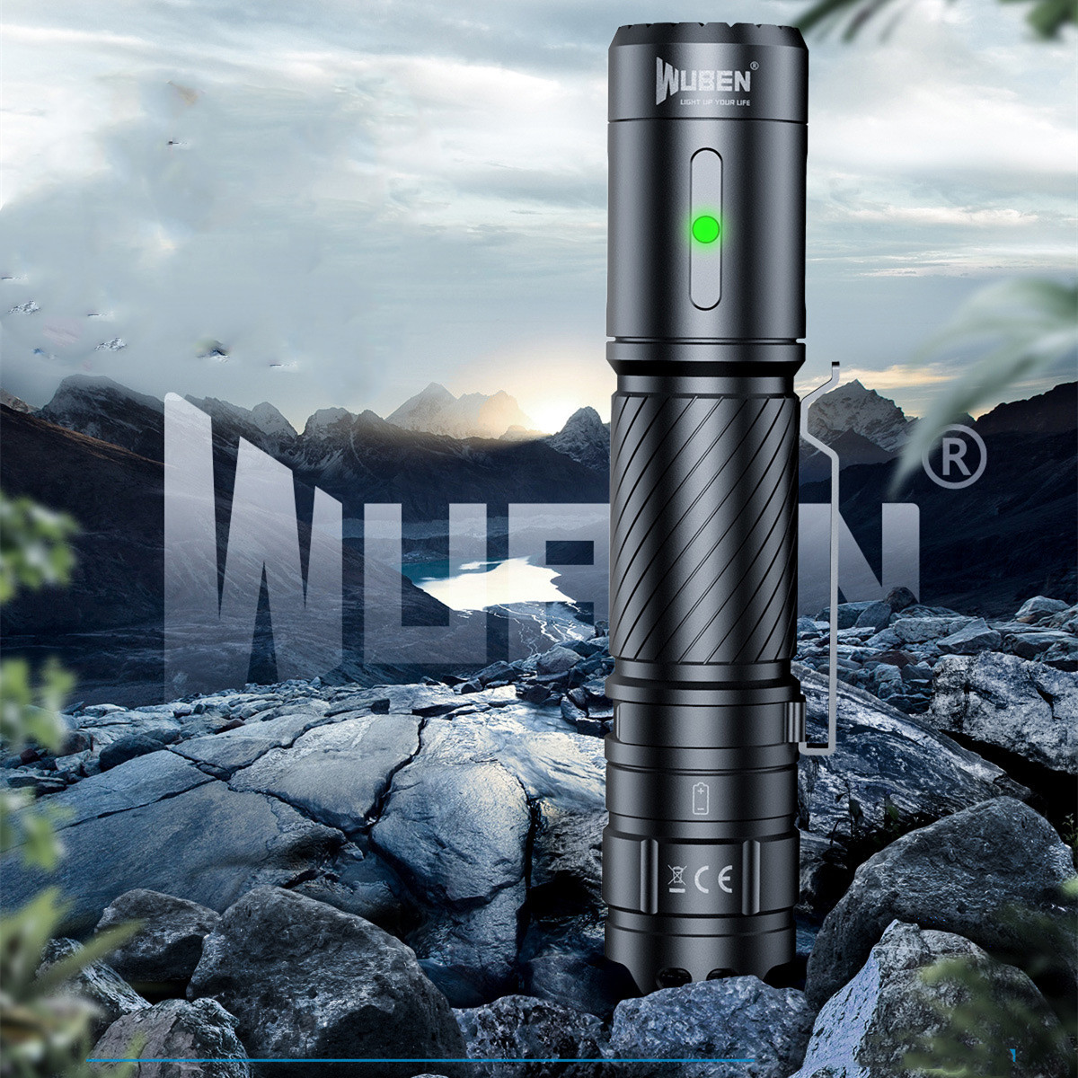 Strong Light Flashlight Rechargeable Portable And Super Bright