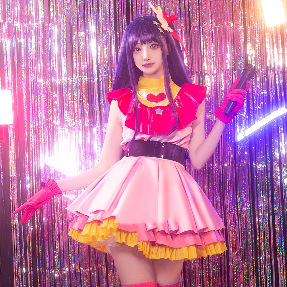 Title 13, COS Idol Singing Uniform Cosplay Tam Set. Bir ş...