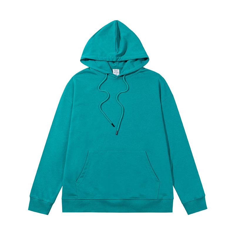 Heavy Sweater Terry Loose Hooded Solid Color Men's And Women's Sweater