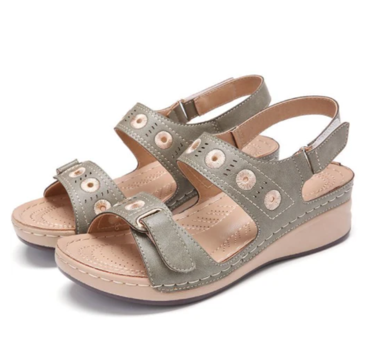 Platform Wedge Sandals, picture 2 of 6