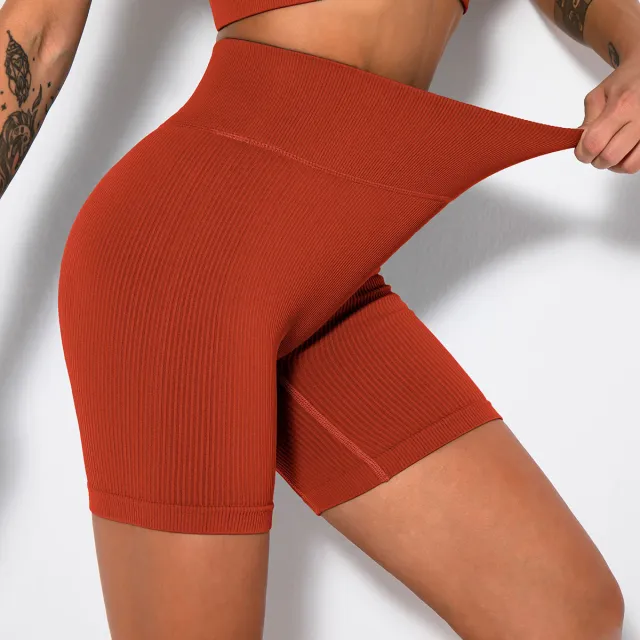 Yoga Pants Quick drying Sports Fitness Trousers Elastic Tight Leggings Women Red - Shop at LoveMi