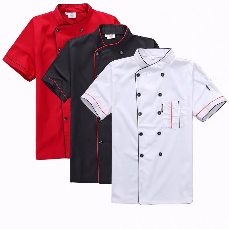 Breathable Summer Thin White Simple And Generous Work Clothes