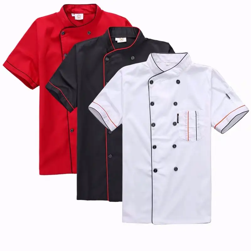 Breathable Summer Thin White Simple And Generous Work Clothes