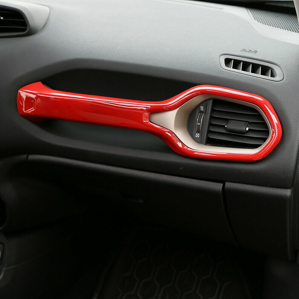 Interior Co-pilot Dashboard Handles Cover Trim — foto 6