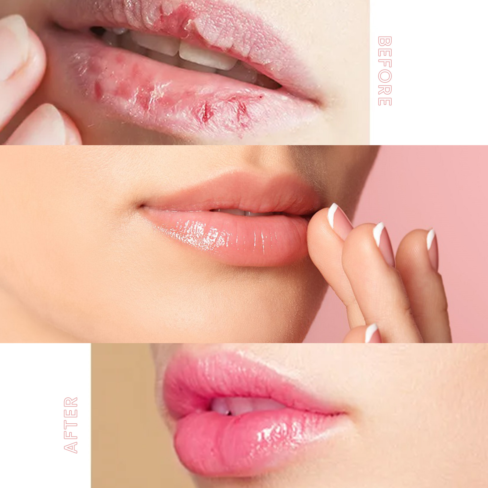 EELHOE Lip Sleeping Mask Moisturizing Hydrating Gentle Exfoliating Dead Skin Plumping Full Smooth Lip Mask image 6
