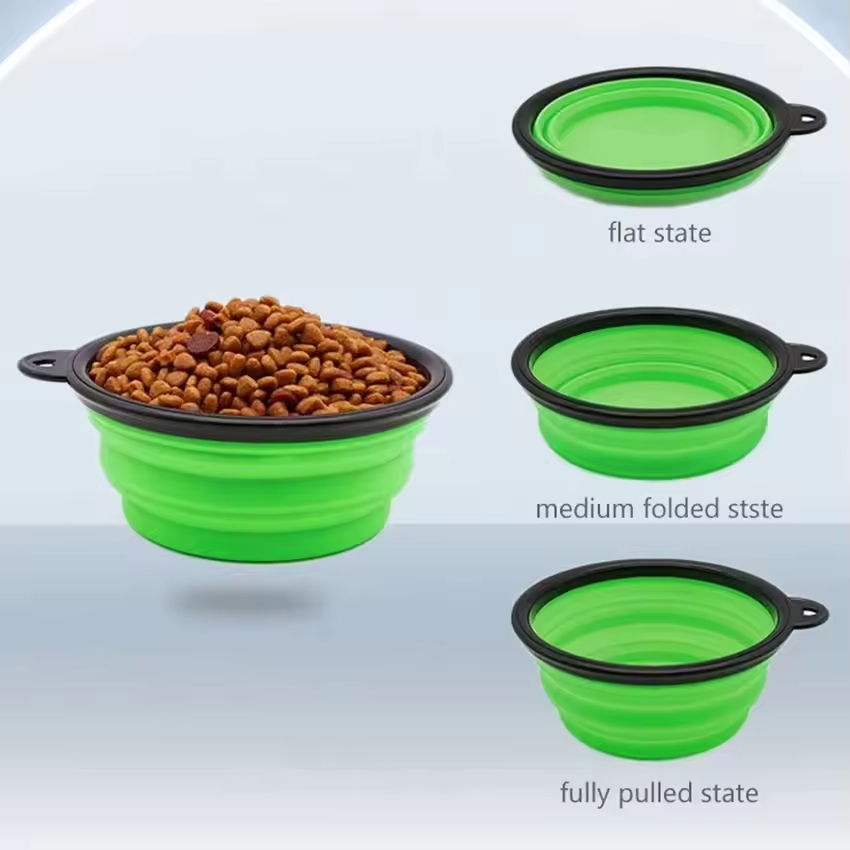 Tactical Service Dog Harness Strap Set, Car Seat Belt, Collapsible Bowl, Biodegradable Trash Bag Set For Dogs - Image 2