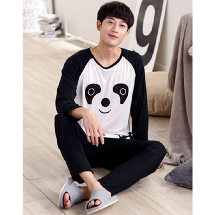 Title 8, Loose Casual Long Sleeves Trousers Men