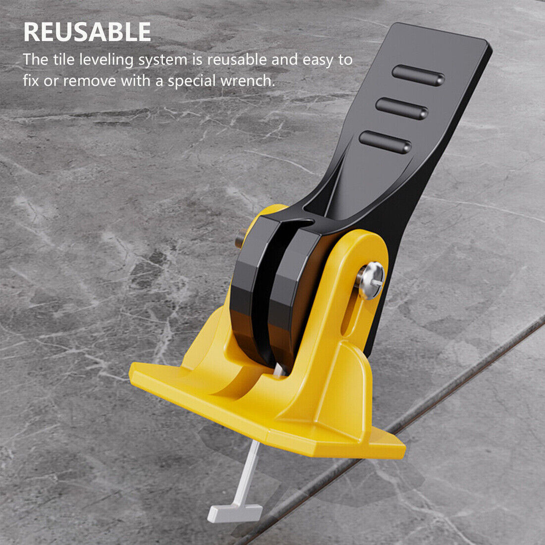 Tile Leveling System Kits Reusable Spacer Wall Floor Clips Tool Set UK — image 9