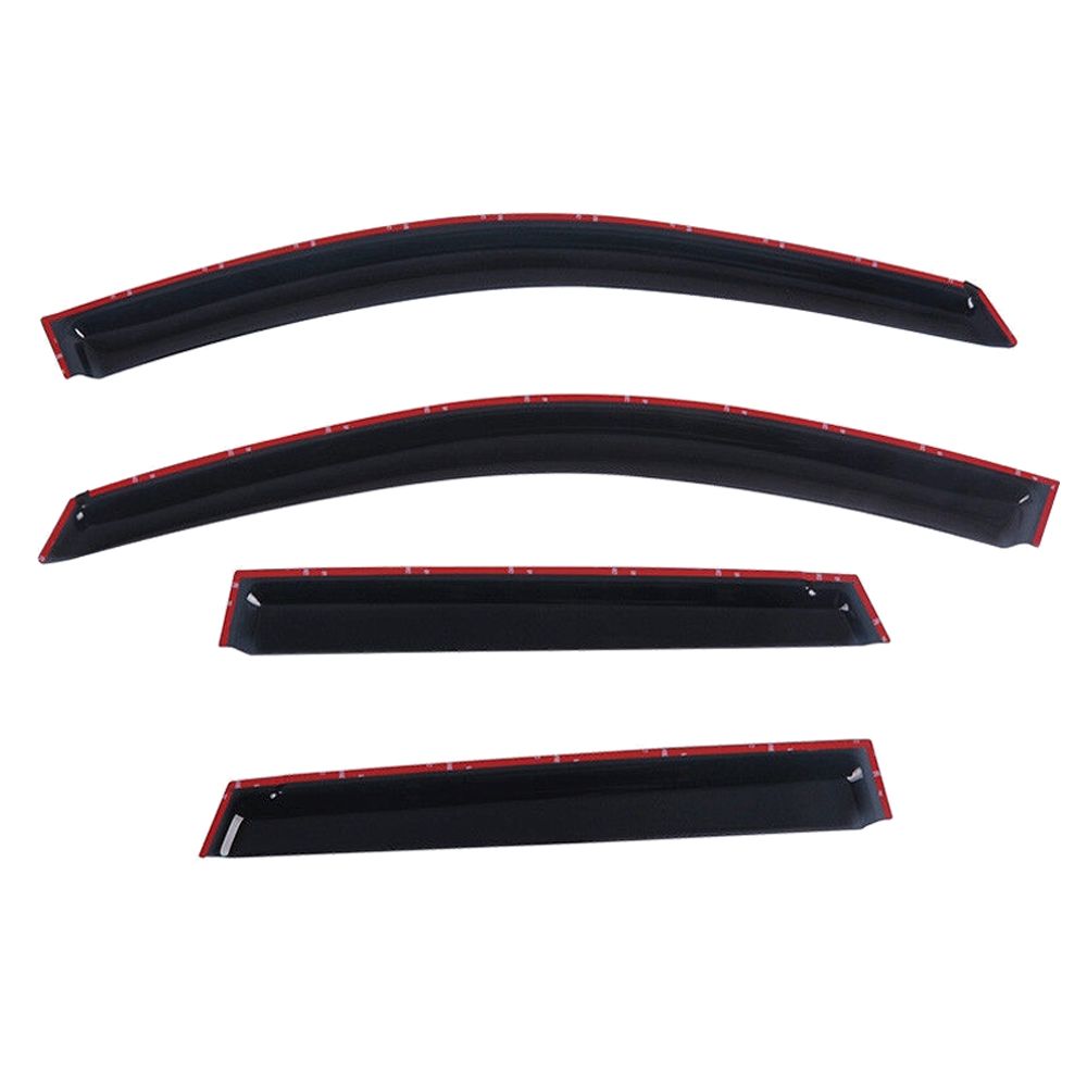 Fits 07-12 Acura RDX TB1 Slim Style Acrylic Window Visors Rain Sun Guard 4Pc Set — foto 3