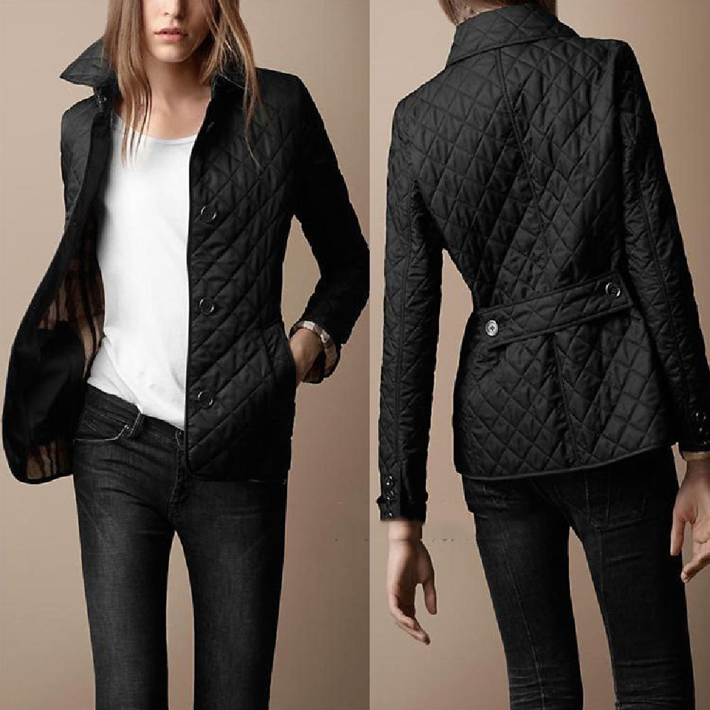 Title 8, Fashionable Elegant Lapel Cotton-padded Jacket ...