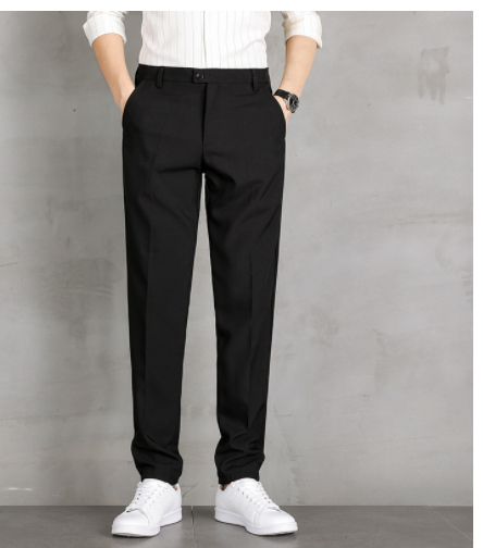 Title 13, Business Formal Suit Pants Straight Casual Nine...