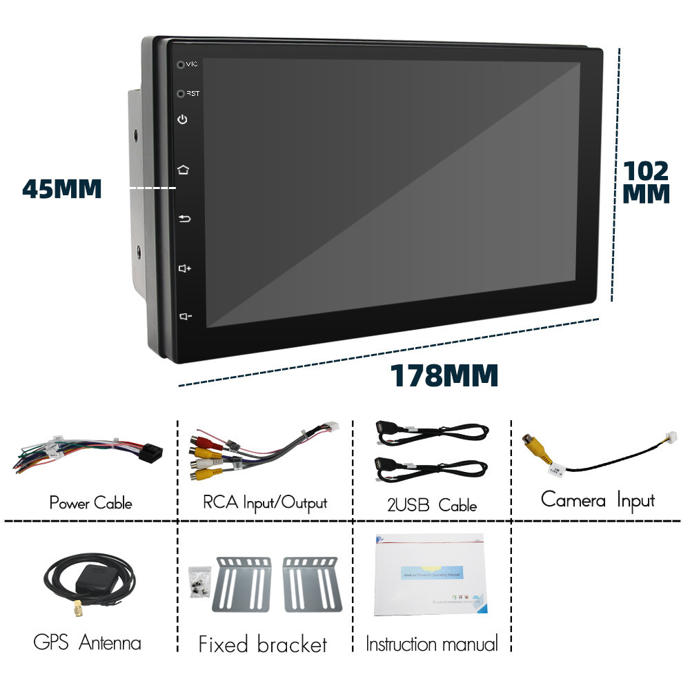 Universal Computer Carplay Navigation MP5 Player GPS Navigation Integrated Radio — foto 2