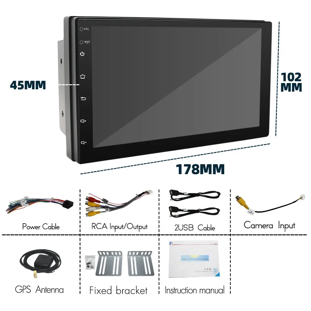 Universal Computer Carplay Navigation MP5 Player GPS