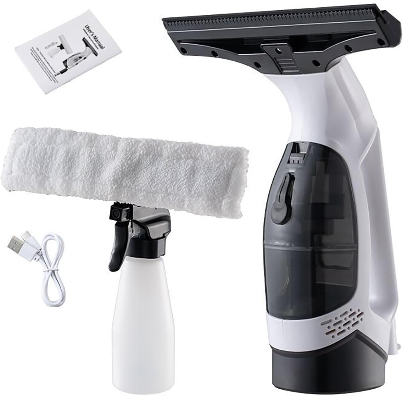 Cordless Window Vac Rechargeable Vacuum Cleaner Compact Electric — image 9
