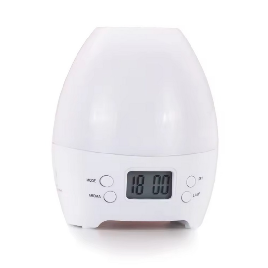 Aromatherapy Alarm Clock LED Digital Night Light Essential Oil Diffuser US SHIPS