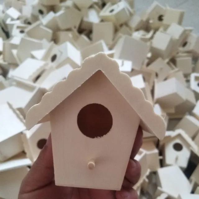 Creative Wooden Bird Nest Ornaments Style3 - Shop at LoveMi