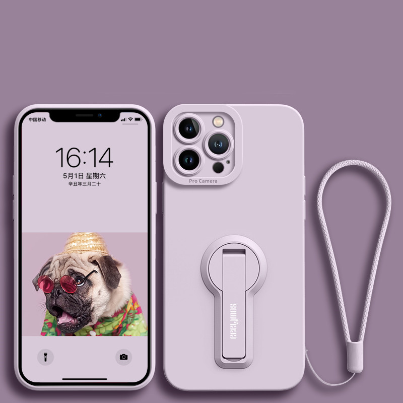 Fashion Minimalist Solid Color Silicone Phone Case Protector - Image 7