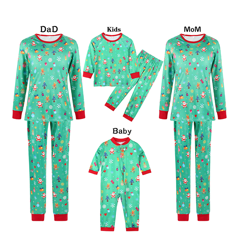 Autumn And Winter New Home Clothes Plaid Parent child Suit Picture Color1 Womens Wear M - Shop at LoveMi