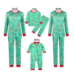 Autumn And Winter New Home Clothes Plaid Parent-child Suit - Picture Color1-Womens Wear M - View 1