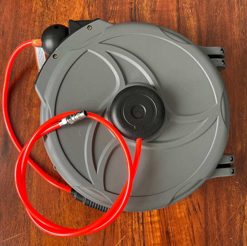 20m Air Line Compressor Air Hose Reel  Retractable Wall Mount 9