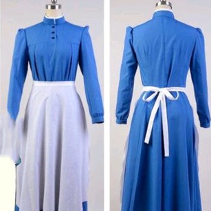 Haar's Mobile Castle Sophie Character Clothing Women's Sophie Character Cosplay Clothes