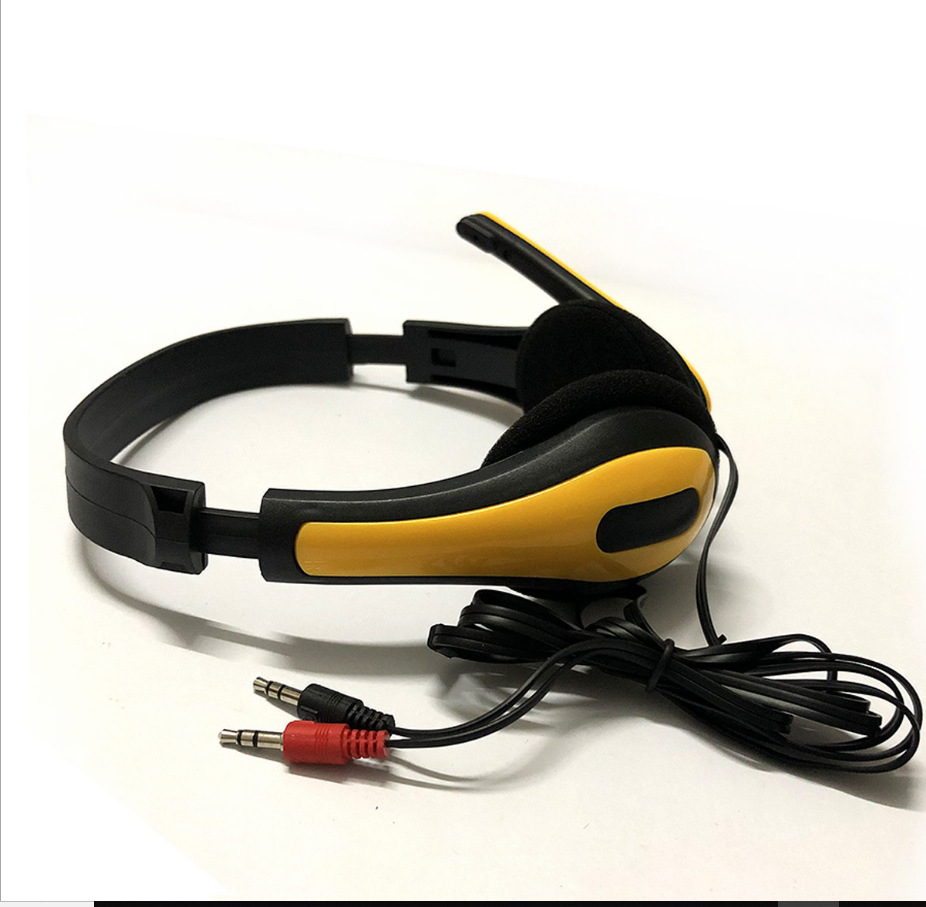 Headset Computer Headset With Wire Control Headset - Image 3