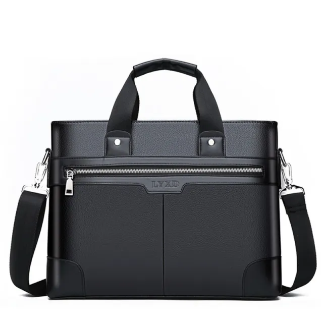Men's Official Document Men's Single Shoulder Messenger Bag Black - Shop at LoveMi