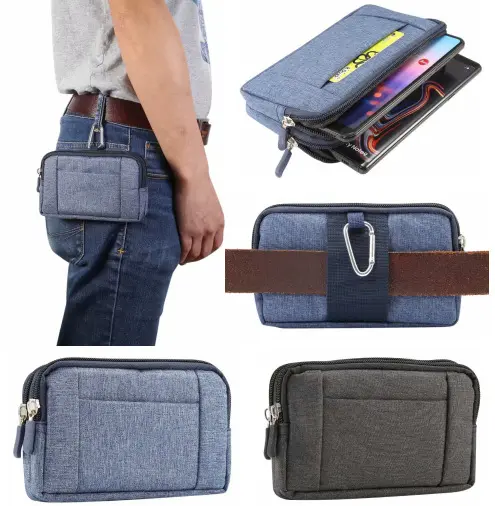 Business Solid Color Universal Horizontal Denim Waist