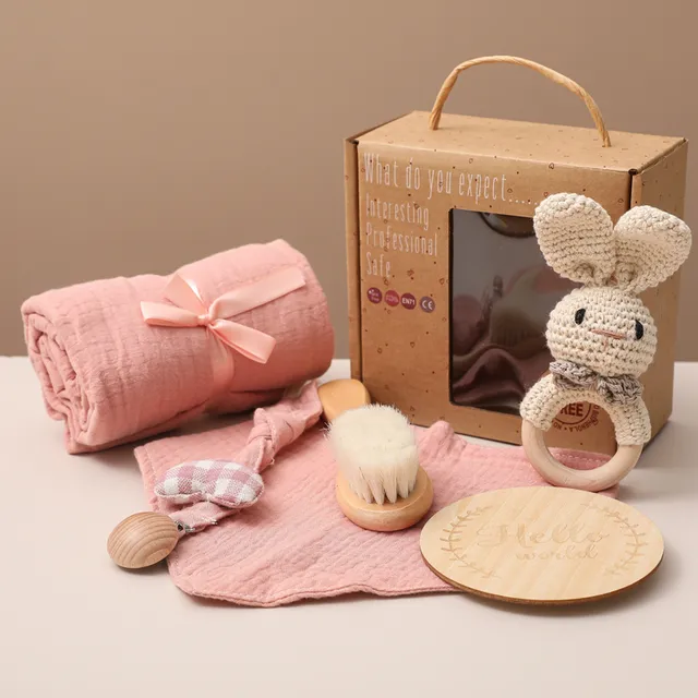 Bopoobo 1Set Bath Toys Set Kid Swaddle Wrap Baby Milestones – image 2