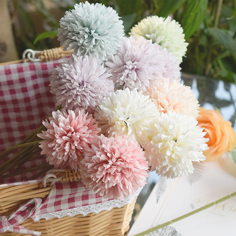 Romantic Nordic Style Home Decoration Flowers