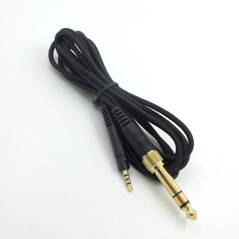 Braided Headphone Audio Cable With Plug