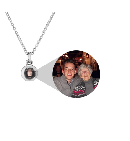 Languages I Love You Necklace Nano Projection Necklace